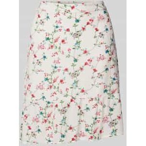 Regular fit minirok van pure viscose, model 'FYA'