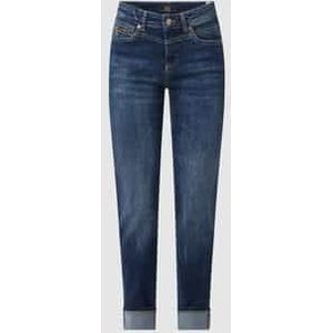 Straight fit jeans met stretch, model 'Rich'