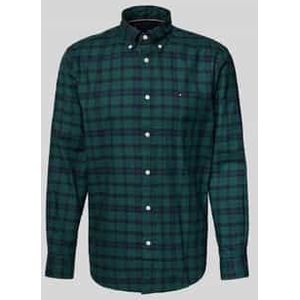 Regular fit vrijetijdsoverhemd van puur katoen, model 'MERCERIZED'