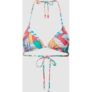 Bikinitop met all-over print, model 'FLINDER'