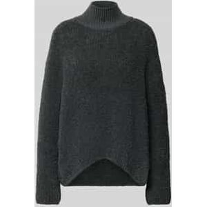 Marc O'Polo - Trui - Donkergrijs - Wol - Lange Mouw