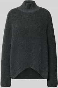 Marc O'Polo - Trui - Donkergrijs - Wol - Lange Mouw
