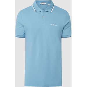 Regular fit poloshirt van biologisch katoen