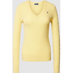 Gebreide pullover met kasjmier, model 'KIMBERLY'