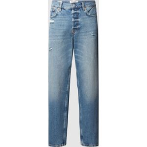 Loose fit jeans in used-look, model 'FIVE LOOSE MID'