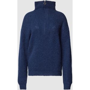 Gebreide pullover met schipperskraag