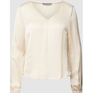 Blouse met V-hals