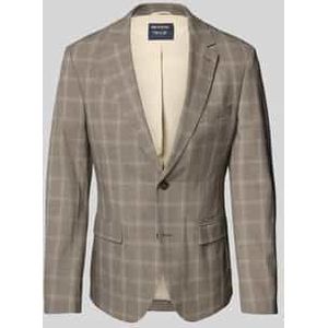 Slim fit colbert met reverskraag