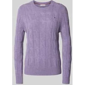 Tommy Hilfiger - Regular Fit - Gebreide Pullover - Mêlee - Pure Wol