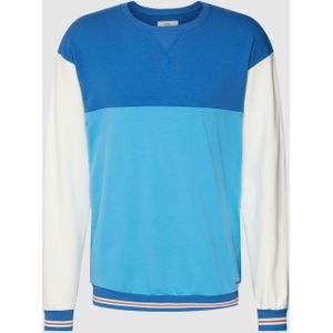 Sweatshirt in colour-blocking-design, model 'REMIX'