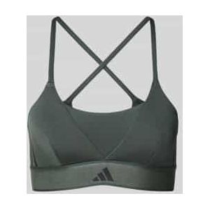 Adidas - Hyperglam Shine - Sportbeha - Gekruiste Bandjes - Lage Impact