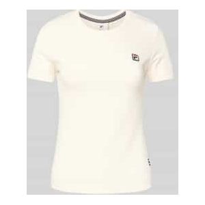 T-shirt met labelstitching, model 'BIELLA'