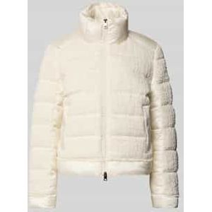 Gewatteerd jack met opstaande kraag