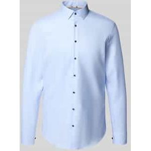 Super slim fit zakelijk overhemd met kentkraag