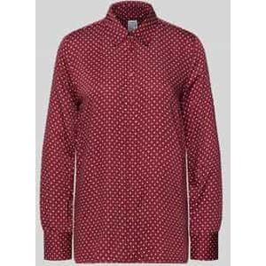 Overhemdblouse met knoopsluiting