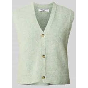 Marc O'Polo Denim - Mouwloos Vest - Meerkleurig Gemêleerd - Katoenmix