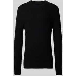 Gebreide pullover met ronde hals