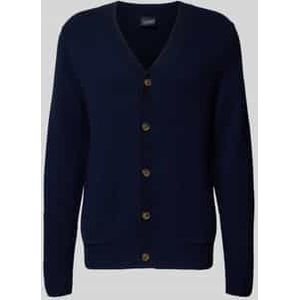 Gebreid jack van een mix van wol en kasjmier met V-hals