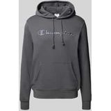 Champion - Icons - Sweatshirt - Grafiet - Capuchon met Trekkoord
