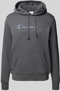 Champion - Icons - Sweatshirt - Grafiet - Capuchon met Trekkoord