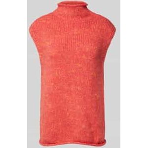 Spencer met geribde opstaande kraag