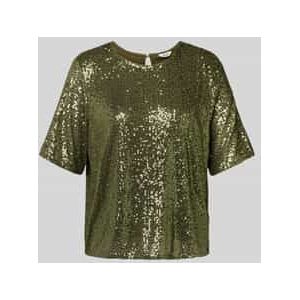 Blouseshirt met pailletten, model 'Emrilla'