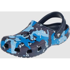 Sandalen met camouflagemotief