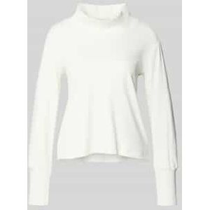 Gebreide pullover met opstaande kraag