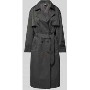 Trenchcoat met strikceintuur