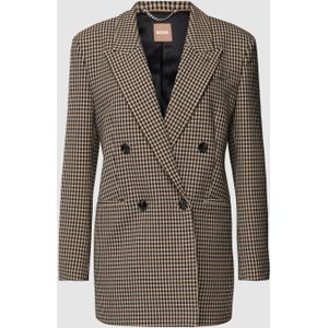 Blazer met ruitmotief, model 'Jekira'