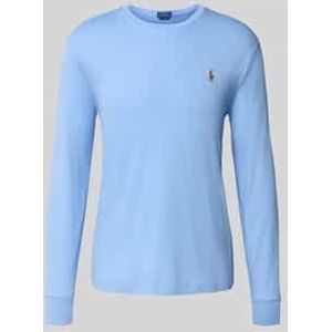 Shirt met lange mouwen en ribboorden