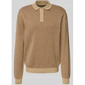 Gebreide pullover met polokraag, model 'BAO POLO KNIT'