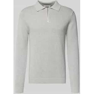 Regular fit gebreide pullover van biologisch katoen, model 'DANE'