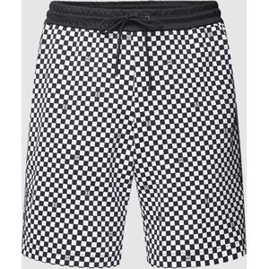 Korte broek met galonstrepen, model 'CHECKERBOARD SHORT'