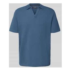 Marc O'Polo - Herenpoloshirt - Effen - Jacquard Piqué-Jersey