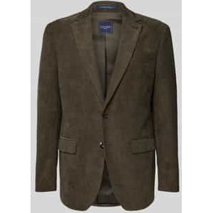 Slim fit colbert met reverskraag