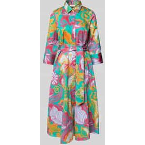 Overhemdjurk met strikceintuur