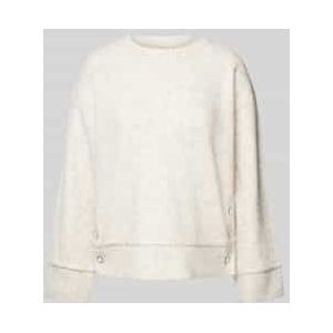 Gebreide pullover met ribboorden, model 'MULLE'