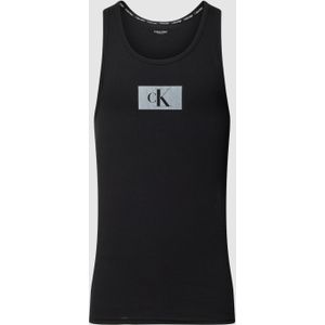 Tanktop met labelprint