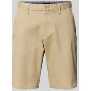 Tommy Hilfiger - Korte Chino - Effen - Relaxed Fit - Mix van Katoen en Elastaan