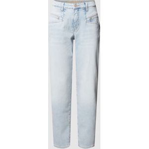 Tapered leg jeans met stretch, model 'Rich Carrot'