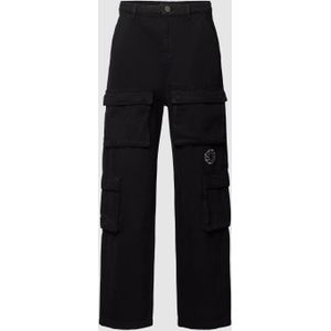 Baggy cargobroek met labelpatch, model 'BANTAM'