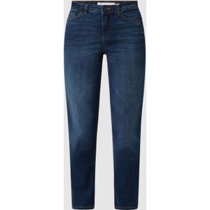 Straight fit jeans met stretch, model 'Raven'