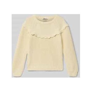 Regular fit pullover in gebreide look