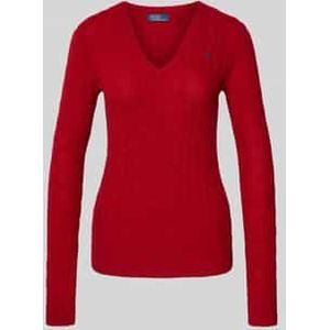 Gebreide pullover van een mix van wol en kasjmier, model 'KIMBERLY'