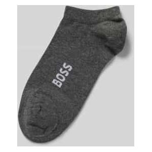 Sneakersokken met labeldetail in een set van 2 paar