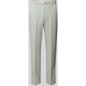Slim fit pantalon in vlamgarenlook