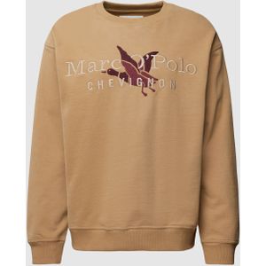 Sweatshirt met labelstitching, model 'Chevignon'