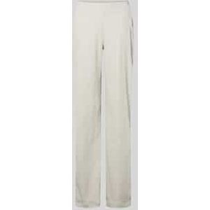 Broek van fijne corduroy met elastische band, model 'LIZ'