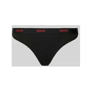 String van katoenmix, model 'HUGO ID THONG'